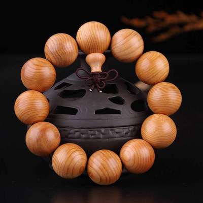 岱之檀 红豆杉手串 佛珠批发 摆地摊饰品货源 小商品红木手链|ru