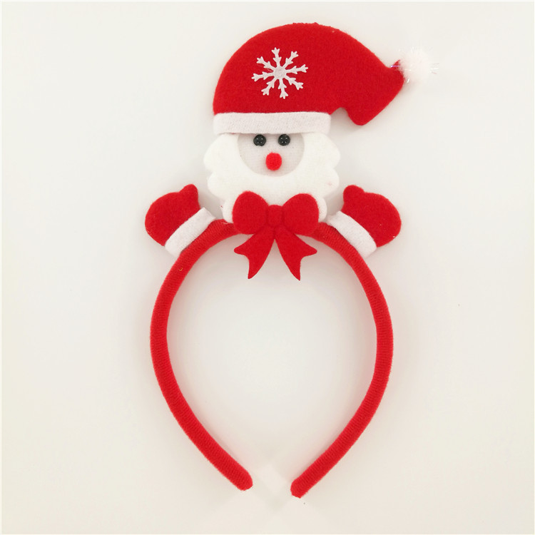 圣诞老人头扣 发簪 圣诞装饰品 节日用品 装扮道具 头饰装饰|ms
