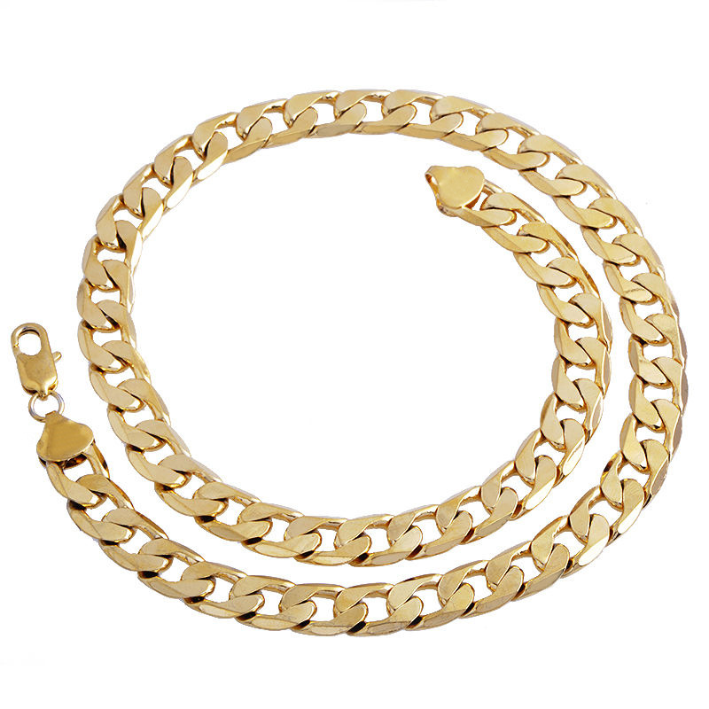 Figaro Chunky Chain Tank Necklace