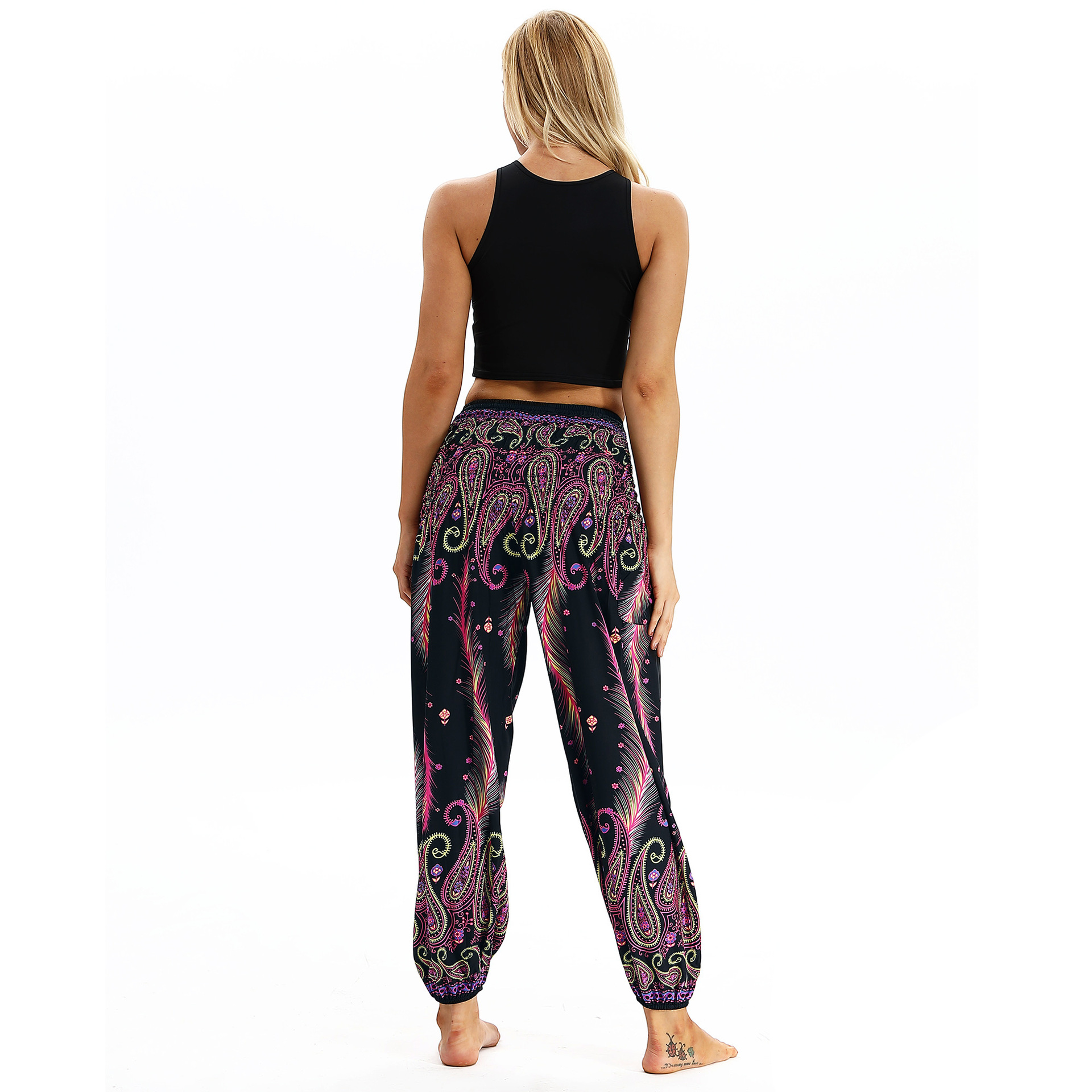 printing loose sports yoga pants Nihaostyle Clothing Wholesale NSMDF67669