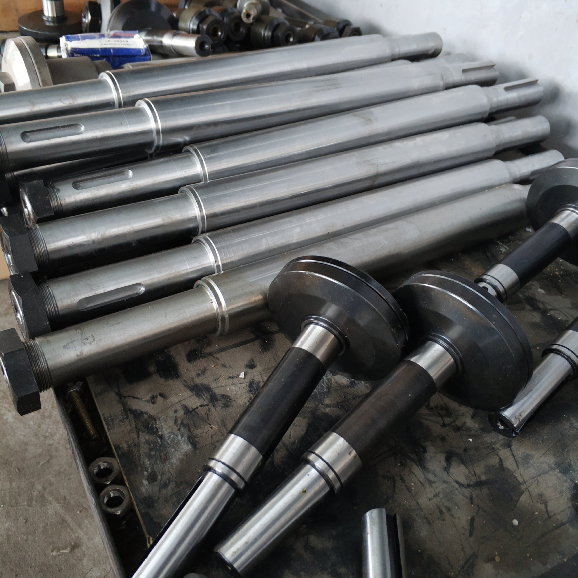 木工推台锯配件高品质木工裁板锯 锯轴 裁板锯配件封边机配件