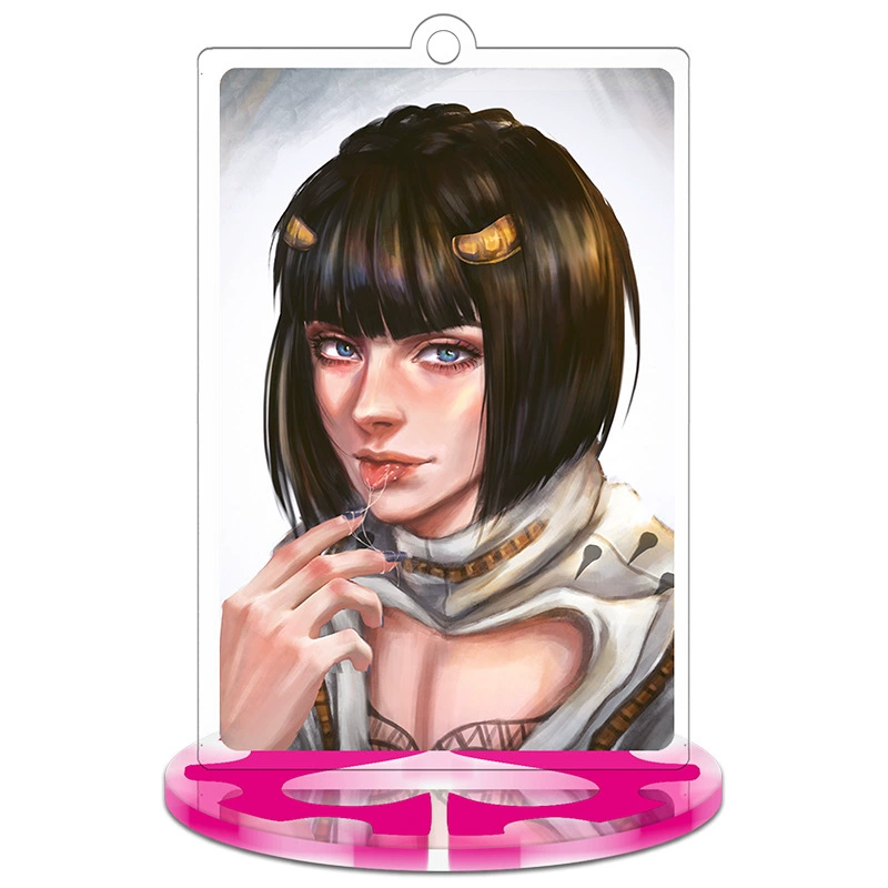 Пиктограмма JOJO's Wonderful Adventure Golden Wind Surrounding Q-version Acrylic Humanoid Small Stand Card Keychain Pendant Ornament