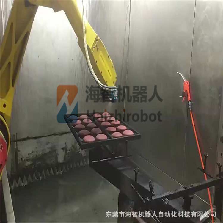 国内自动化喷涂机器人 海智机器人6关节机械手臂喷涂油漆喷塑喷釉