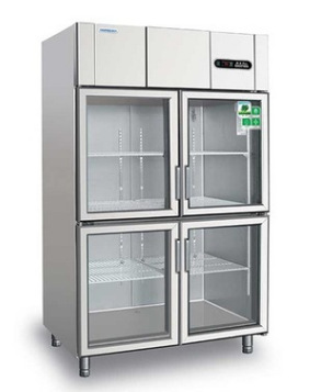 上海豪利供应厂家冰立方AS1.0G4四门风冷立式陈列柜商用厨房设备