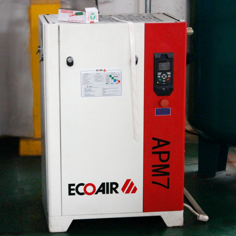 螺旋杆空压机 7.5千瓦静音空压机 广东变频螺杆式空压机一体机