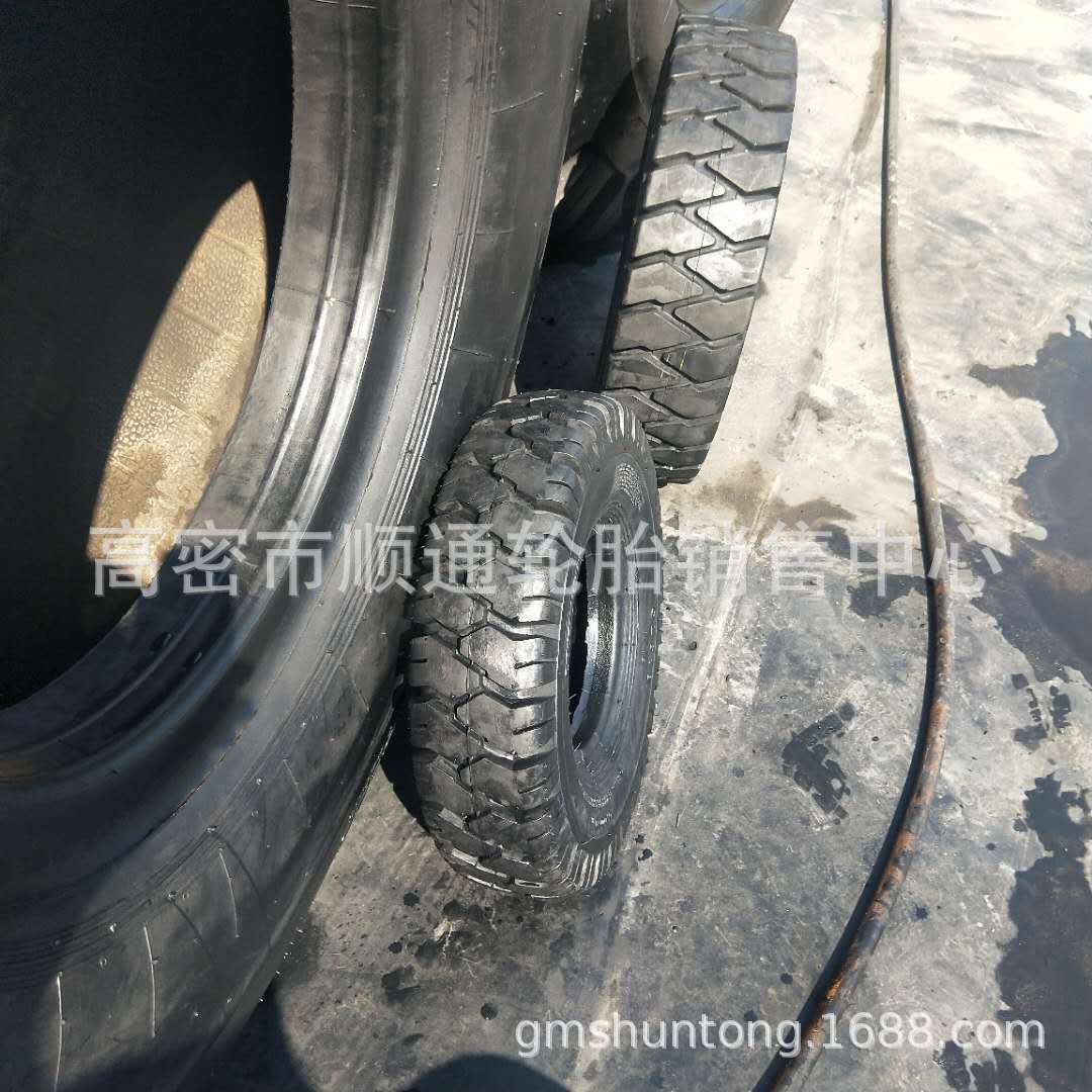 叉车轮胎6.00-9充气叉车轮胎600-9工程轮胎
