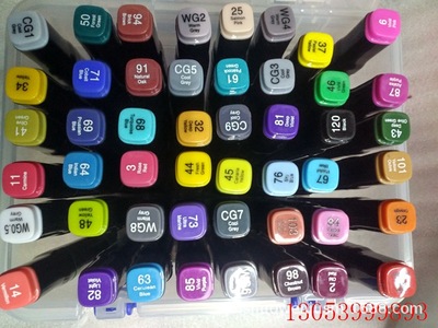 STAR PAI Star Brand Oily marker pen 12 24 36 48 Hand drawn design suit colour painting suit