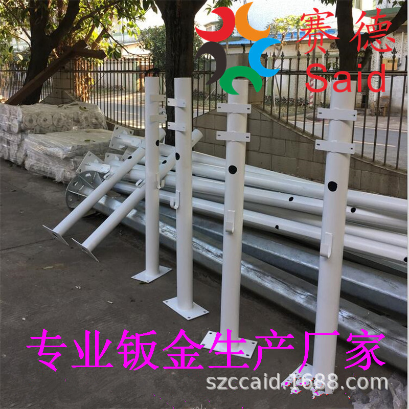 2米3米4米5米监控立杆 单球机监控杆 小区防盗杆 摄像头立杆