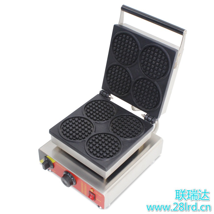 NP-504 四片圆形华夫炉 Waffle maker  商用欧美松饼蛋糕小吃机