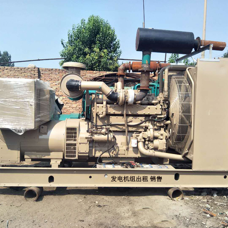 柴油发电机出租重庆康明斯500KW发电机组功率齐可租可买大功率