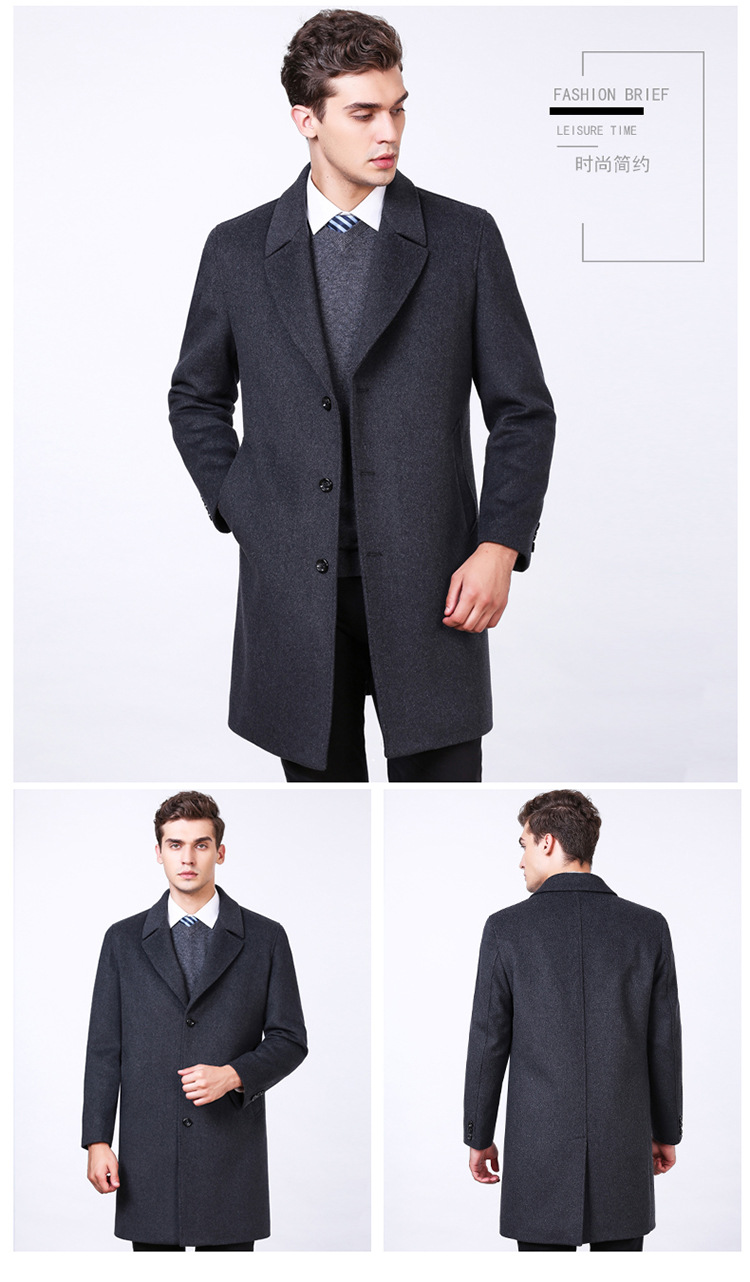 Manteau homme en Laine - Ref 3419329 Image 16