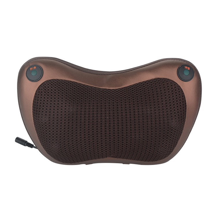 vehicle Massage pillow Vibration Hot cervical vertebra massage Dual use whole body Kneading Massager Electric Neck massage Cushion
