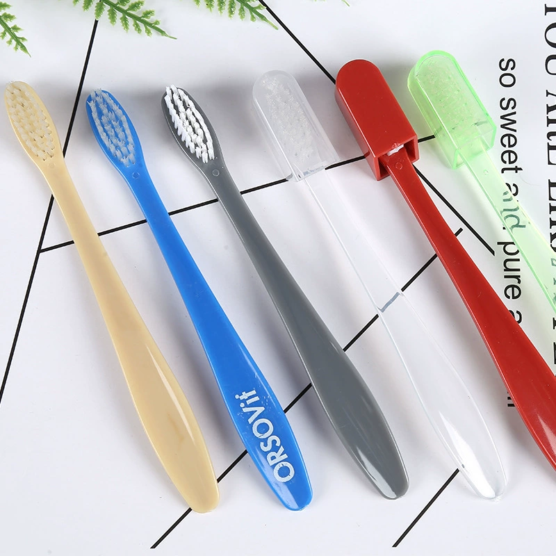 Зубная щетка для авиационного отеля Маленькая зубная щетка Scoop Одноразовые дорожные принадлежности