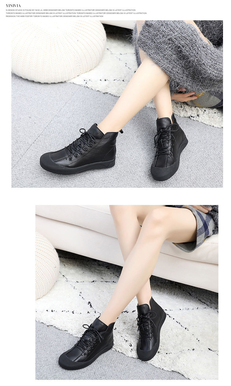 Bottes femme en En cuir - Ref 3354792 Image 16