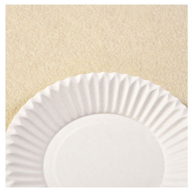 khay khay bánh sinh nhật đĩa giấy dùng một lần giấy 6 inch tròn trắng vẽ tấm giấy đảng bộ đồ ăn Bếp dùng một lần