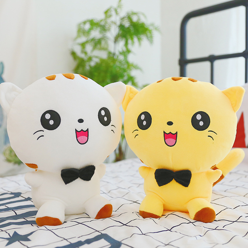 爆款嘟嘟猫毛绒玩具卡通动漫大脸猫抱枕娃娃机公仔创意精品玩偶