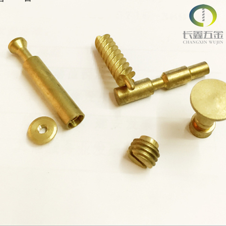 铜套非标铜件 铜套加工黄铜管件 小铜套一字铜机米螺丝包邮