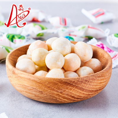 好利源水果夹心软糖 脆皮鲜乳球糖500g婚庆喜糖网红休闲零食批发