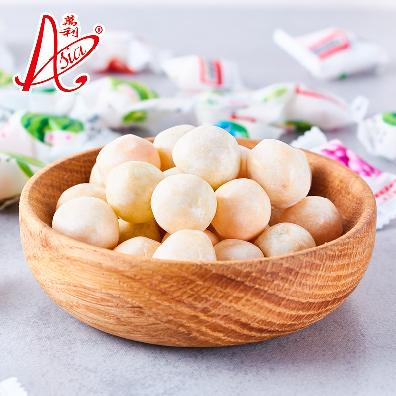 好利源水果夹心软糖 脆皮鲜乳球糖500g婚庆喜糖网红休闲零食批发