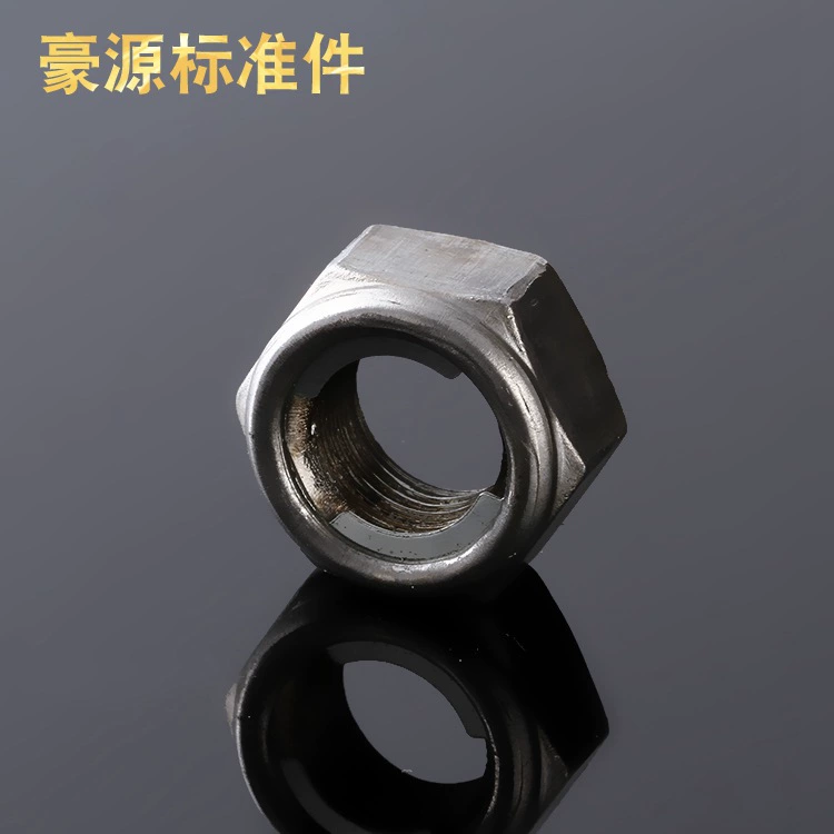 Фабрика оптом из нержавеющей стали Шестигранная тонкая гайка (Шестигранная гайка) гайка сильфона из нержавеющей стали
