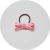 Children's hair rope handmade with bow for early age, fashionable hair accessory