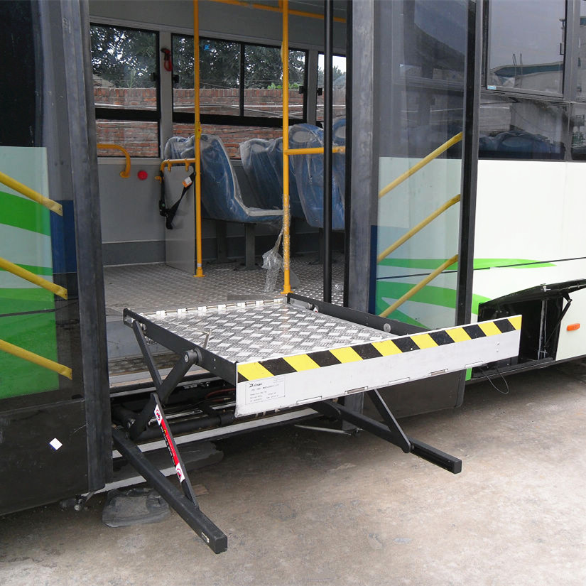信德泰克城市公交车用无障碍轮椅升降平台 残疾人提升机