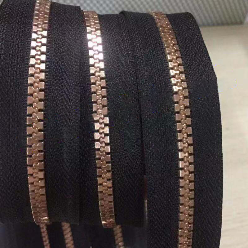 direct deal Boutique 5# resin ABS Gold-plated zipper colour zipper colour Tooth zipper wholesale