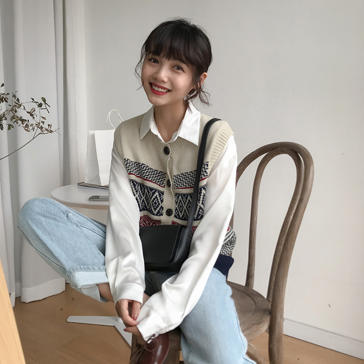 Gilet femme en Acrylique - Ref 3316894 Image 3