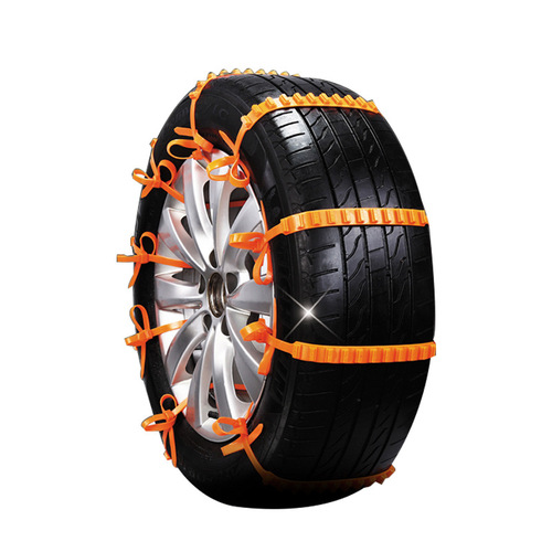 Car tire snow anti-skid chain plastic tendon thickened SUV bread off-road car tire universal type