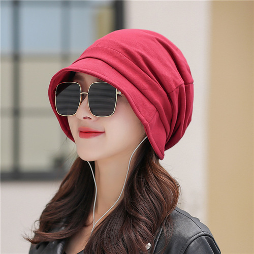 Autumn and winter hats for women, Korean style trendy small basin hat, octagonal pile hat, painter fisherman bald casual confinement hat