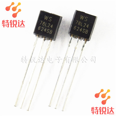 WS78L24 TO-92 In line 24V Regulator chip Triode WS New original 78L24