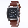 Men's watch, waterproof watch strap, rectangular quartz watches, Aliexpress