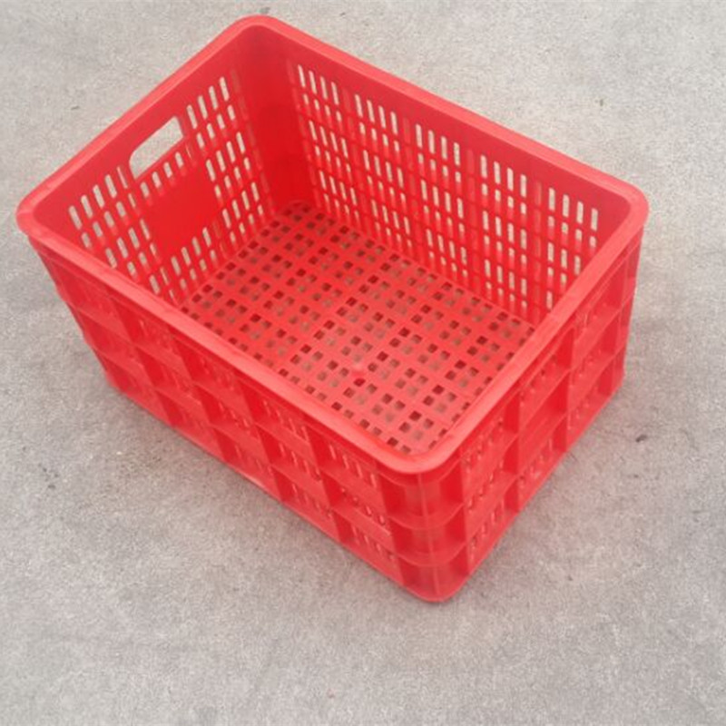 塑料周转筐加厚熟料水果蔬菜箩610*420*315物料快递拣货筐运输箩