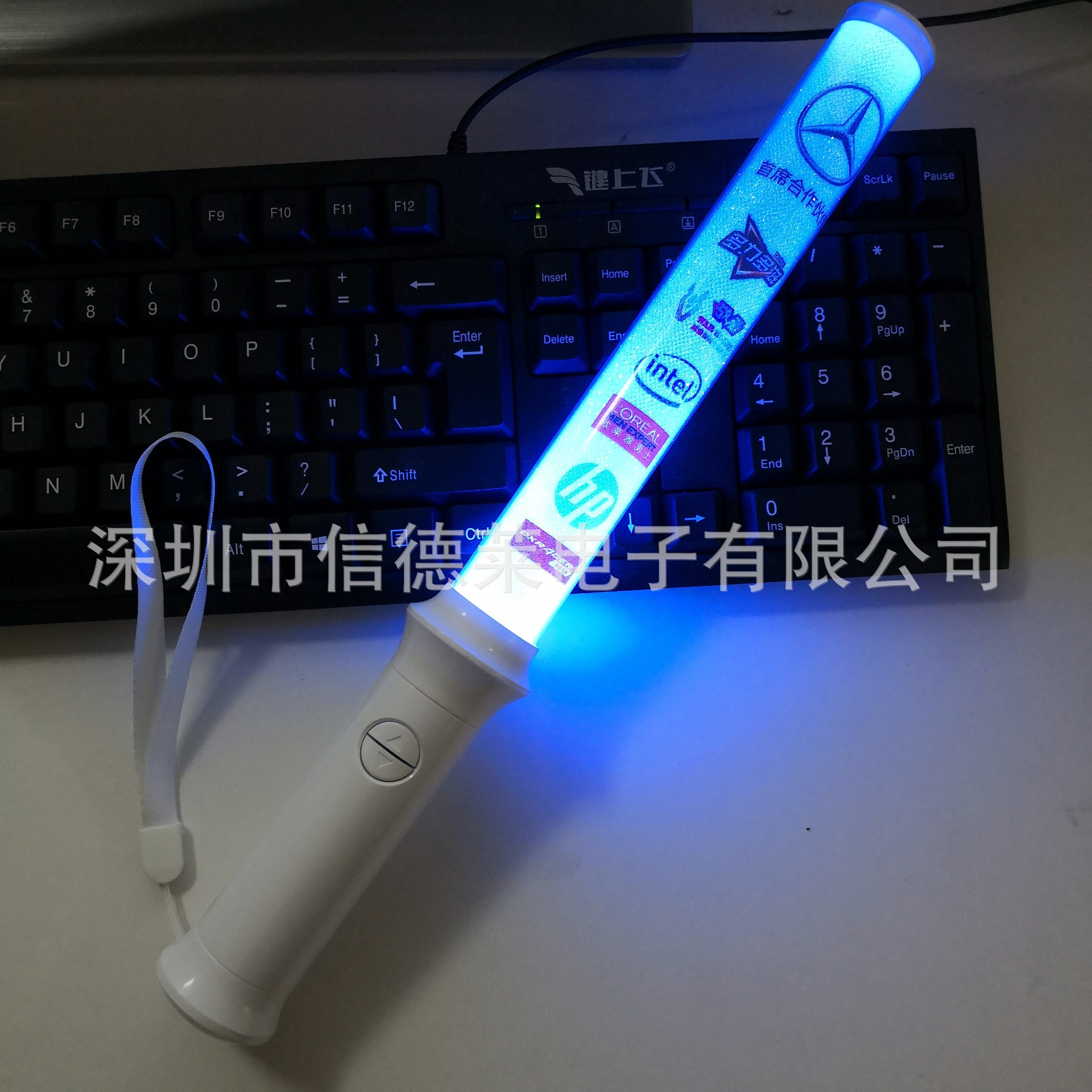 出口日韩高亮15色LED荧光棒应援电光棒 亚马逊爆款15色荧光电光棒-阿里巴巴