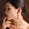 Earrings from Yunnan province, ethnic cheongsam, ear clips, ethnic style, wholesale