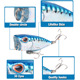 Small Popper Fishing Lures 40mm 2.3g Hard Plastic Baits Fresh Water Bass Swimbait Tackle Gear