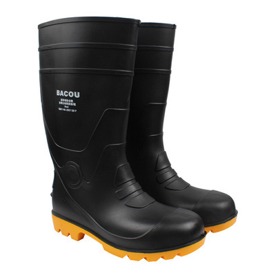 霍尼韦尔75808 重型安全靴 防砸防刺穿 耐油 耐酸碱 防滑 耐磨损