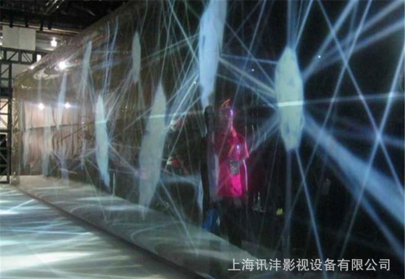 投影电动纱幕灰色全息投影纱幕超大无缝纱幕生产厂家提光抗光干扰-阿里巴巴