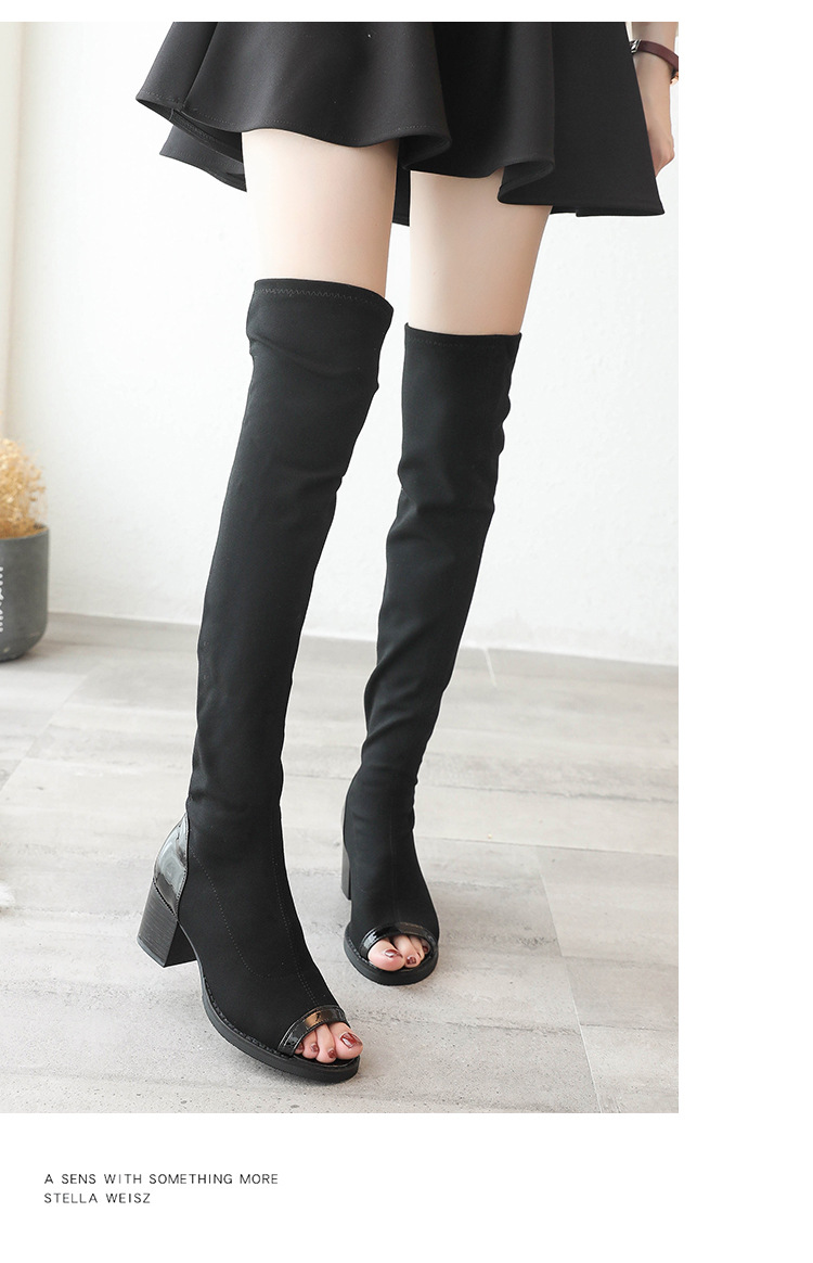 Bottes femme en Tissu élastique - Ref 3354783 Image 11