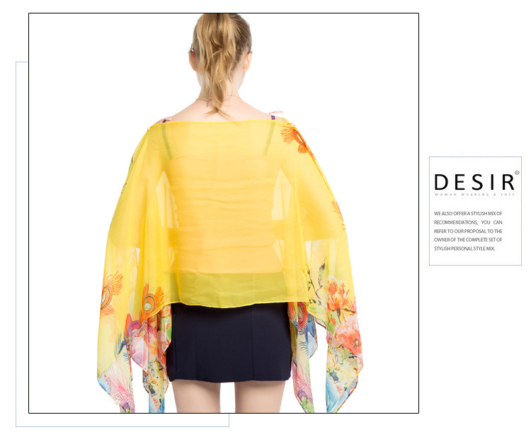 夏季防晒片 女士围巾厂家 泰国旅游披巾