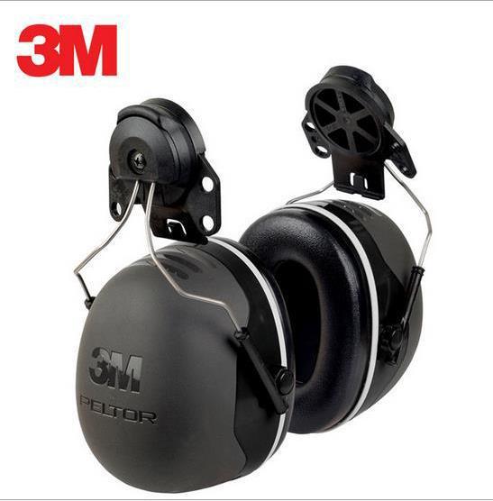 3M X5P3安全帽式防护耳罩