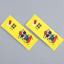 厨房餐饮外卖湿巾厂家定制 一次性单片装清洁湿纸巾定做免费拿样