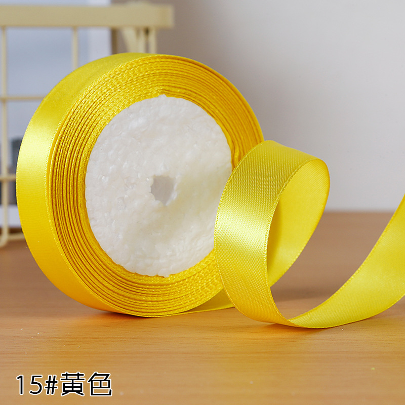 Fábrica al por mayor 2cm cinta hecha a mano cinta de poliéster caja de regalo cinta floral cinta para hornear cinta decorativa