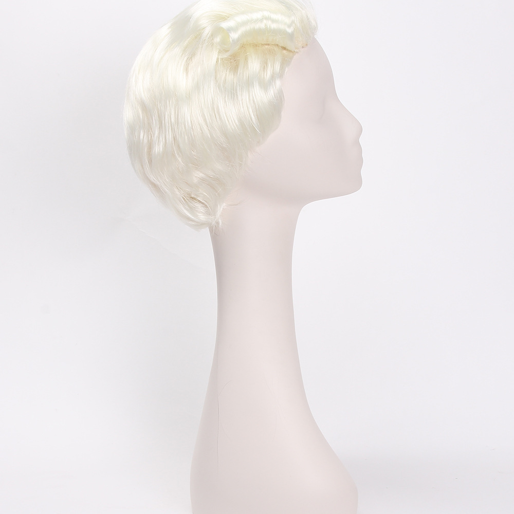 Newlook IMG-0113 moda pelucas de pelo corto peluca de vacaciones peluca de enseñanza