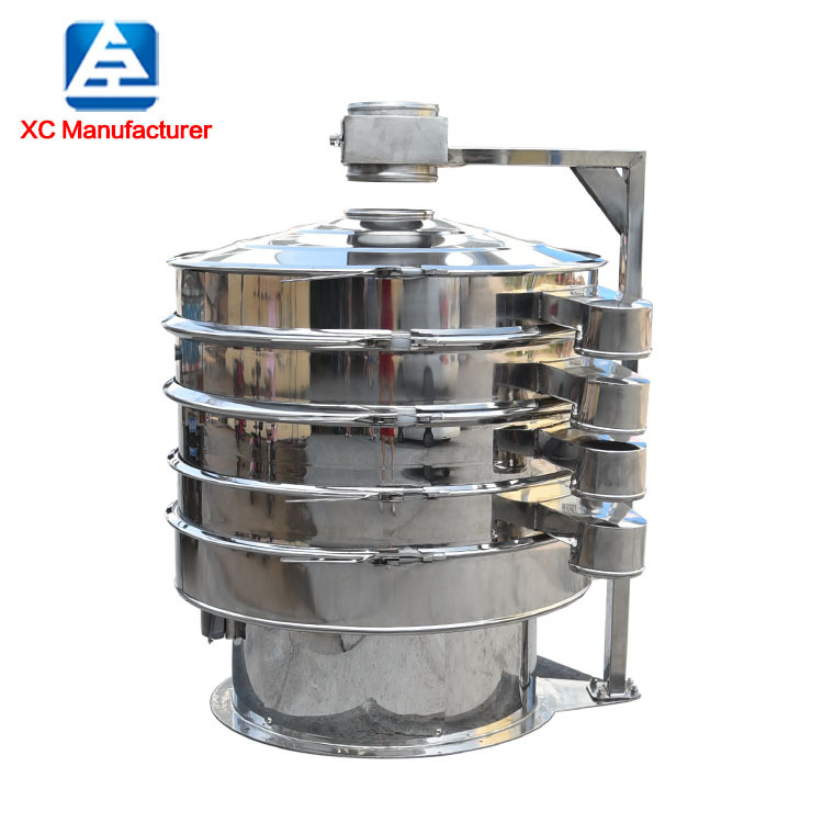 复合硅酸锆振筛机 陶瓷粉永磁除铁筛选机 工业振动筛