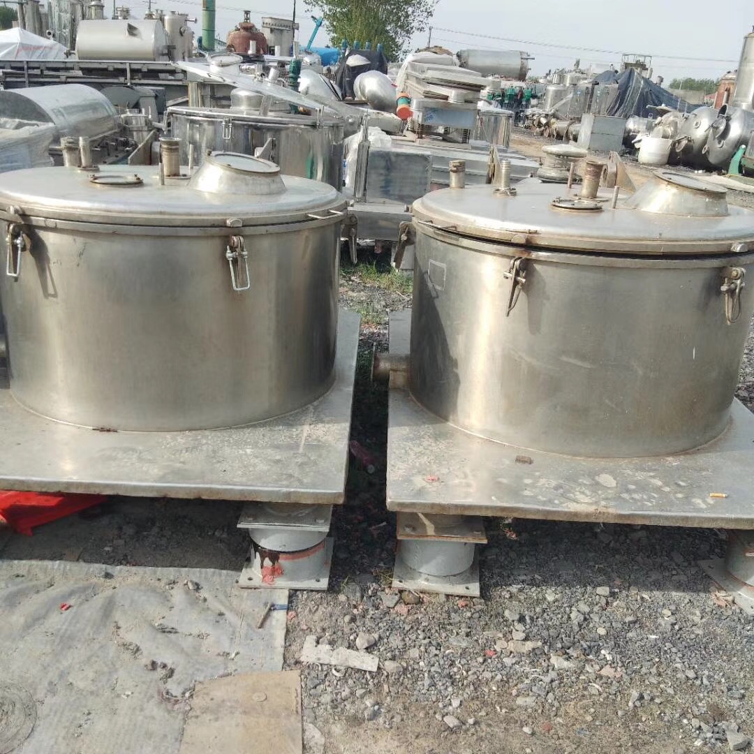 二手1200三足离心机，吊袋离心机 回收二手三足刮刀下卸料离心机