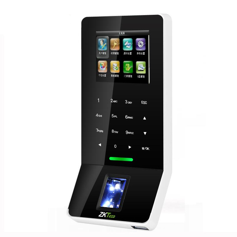 ZKTeco中控智慧F28指紋考勤門禁機 打卡壹體機 無線WIFI免布線
