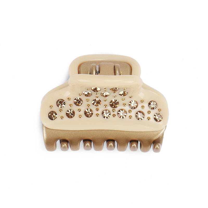 Rhinestone Design Vintage Style Style Vintage Style Geometric Solid Color Acetic Acid Sheets Rhinestone Hair Claws