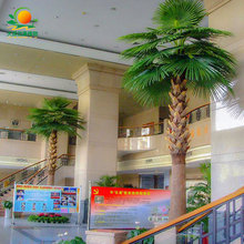 天昆仿真扇葵樹大型室內外商場仿真植物造景人造塑膠棕櫚樹
