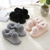 Slippers, keep warm winter cute footwear platform for pregnant for beloved indoor, Korean style